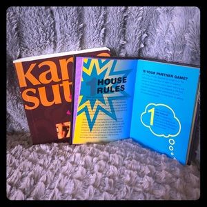 Kama Sutra 365 and Over 100 S&M tips.